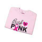 Bark Pink (Front)___BAB Oval (Back)   |   Unisex Heavy Blend™ Crewneck Sweatshirt