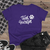 Think Paw'sitive  ||  Women's Heavy Cotton Tee