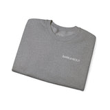 BAB Logo (Front)___Hamilton Paint Splash (Back)  ||  Unisex Heavy Blend™ Crewneck Sweatshirt