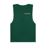 BAB Logo (Front)__Live, Love, Bark (Back)  || Men's Ultra Cotton Sleeveless Tank