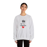 Me + Dog = Love   |  Unisex Heavy Blend™ Crewneck Sweatshirt
