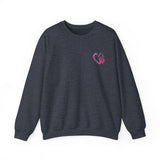Heart Paw Print With BAB Logo || Unisex Heavy Blend™ Crewneck Sweatshirt