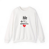 Me + Dog = Love   |  Unisex Heavy Blend™ Crewneck Sweatshirt