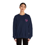 Heart Paw Print With BAB Logo || Unisex Heavy Blend™ Crewneck Sweatshirt