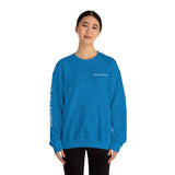 BAB Logo (Front)___Hamilton Paint Splash (Back)  ||  Unisex Heavy Blend™ Crewneck Sweatshirt