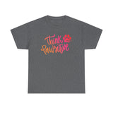 Think Paw'sitive  ||  Organic Women's Lover T-shirt