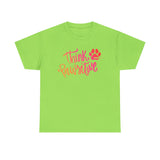 Think Paw'sitive  ||  Organic Women's Lover T-shirt