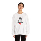 Me + Dog = Love   |  Unisex Heavy Blend™ Crewneck Sweatshirt