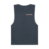 BAB Logo (Front)__Live, Love, Bark (Back)  || Men's Ultra Cotton Sleeveless Tank
