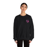 Heart Paw Print With BAB Logo || Unisex Heavy Blend™ Crewneck Sweatshirt