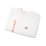 Love Paw Print (Front)___BAB Oval (Back)  ||  Unisex Heavy Blend™ Crewneck Sweatshirt