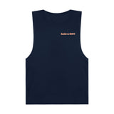 BAB Logo (Front)__Live, Love, Bark (Back)  || Men's Ultra Cotton Sleeveless Tank