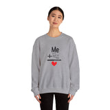 Me + Dog = Love   |  Unisex Heavy Blend™ Crewneck Sweatshirt