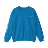 BAB Logo (Front)___Hamilton Paint Splash (Back)  ||  Unisex Heavy Blend™ Crewneck Sweatshirt