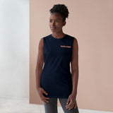 BAB Logo (Front)__Live, Love, Bark (Back)  || Men's Ultra Cotton Sleeveless Tank