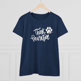Think Paw'sitive  ||  Women's Heavy Cotton Tee