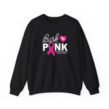 Bark Pink (Front)___BAB Oval (Back)  ||  Unisex Heavy Blend™ Crewneck Sweatshirt