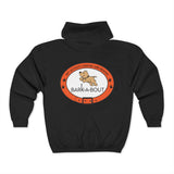 Simple Bark-A-Bout Logo  ||  Unisex Heavy Blend™ Full Zip-Up Hoodie
