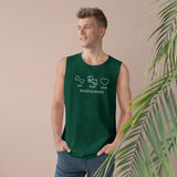 Eat. Play. Love. (Front)__BAB Oval (Back)  || Men's Ultra Cotton Sleeveless Tank