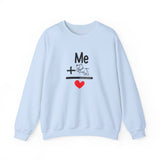Me + Dog = Love   |  Unisex Heavy Blend™ Crewneck Sweatshirt