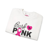 Bark Pink (Front)___BAB Oval (Back)   |   Unisex Heavy Blend™ Crewneck Sweatshirt