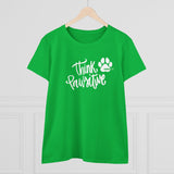 Think Paw'sitive  ||  Women's Heavy Cotton Tee