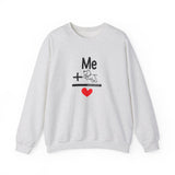 Me + Dog = Love   |  Unisex Heavy Blend™ Crewneck Sweatshirt