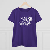 Think Paw'sitive  ||  Women's Heavy Cotton Tee
