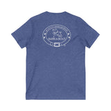 Unisex Jersey Short Sleeve V-Neck Tee