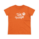 Think Paw'sitive  ||  Women's Heavy Cotton Tee