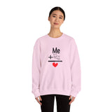 Me + Dog = Love   |  Unisex Heavy Blend™ Crewneck Sweatshirt