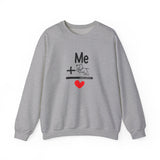 Me + Dog = Love   |  Unisex Heavy Blend™ Crewneck Sweatshirt