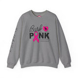 Bark Pink (Front)___BAB Oval (Back)   |   Unisex Heavy Blend™ Crewneck Sweatshirt