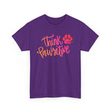 Think Paw'sitive  ||  Organic Women's Lover T-shirt