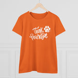 Think Paw'sitive  ||  Women's Heavy Cotton Tee