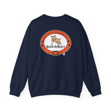 Bark Pink (Front)___BAB Oval (Back)  ||  Unisex Heavy Blend™ Crewneck Sweatshirt