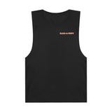 BAB Logo (Front)__Live, Love, Bark (Back)  || Men's Ultra Cotton Sleeveless Tank