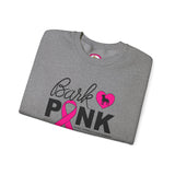 Bark Pink (Front)___BAB Oval (Back)   |   Unisex Heavy Blend™ Crewneck Sweatshirt