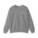 BAB Logo (Front)___Hamilton Paint Splash (Back)  ||  Unisex Heavy Blend™ Crewneck Sweatshirt