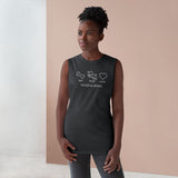 Eat. Play. Love. (Front)__BAB Oval (Back)  || Men's Ultra Cotton Sleeveless Tank