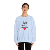 Me + Dog = Love   |  Unisex Heavy Blend™ Crewneck Sweatshirt