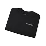 BAB Logo (Front)___Hamilton Paint Splash (Back)  ||  Unisex Heavy Blend™ Crewneck Sweatshirt