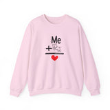 Me + Dog = Love   |  Unisex Heavy Blend™ Crewneck Sweatshirt
