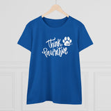 Think Paw'sitive  ||  Women's Heavy Cotton Tee