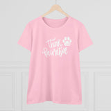 Think Paw'sitive  ||  Women's Heavy Cotton Tee