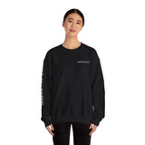 BAB Logo (Front)___Hamilton Paint Splash (Back)  ||  Unisex Heavy Blend™ Crewneck Sweatshirt