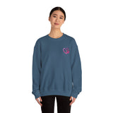 Heart Paw Print With BAB Logo || Unisex Heavy Blend™ Crewneck Sweatshirt