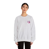 Heart Paw Print With BAB Logo || Unisex Heavy Blend™ Crewneck Sweatshirt