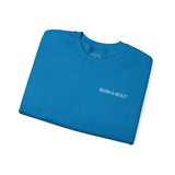 BAB Logo (Front)___Hamilton Paint Splash (Back)  ||  Unisex Heavy Blend™ Crewneck Sweatshirt