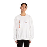 Love Paw Print (Front)___BAB Oval (Back)  ||  Unisex Heavy Blend™ Crewneck Sweatshirt